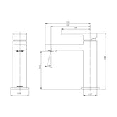 Phoenix Radii Basin Mixer
